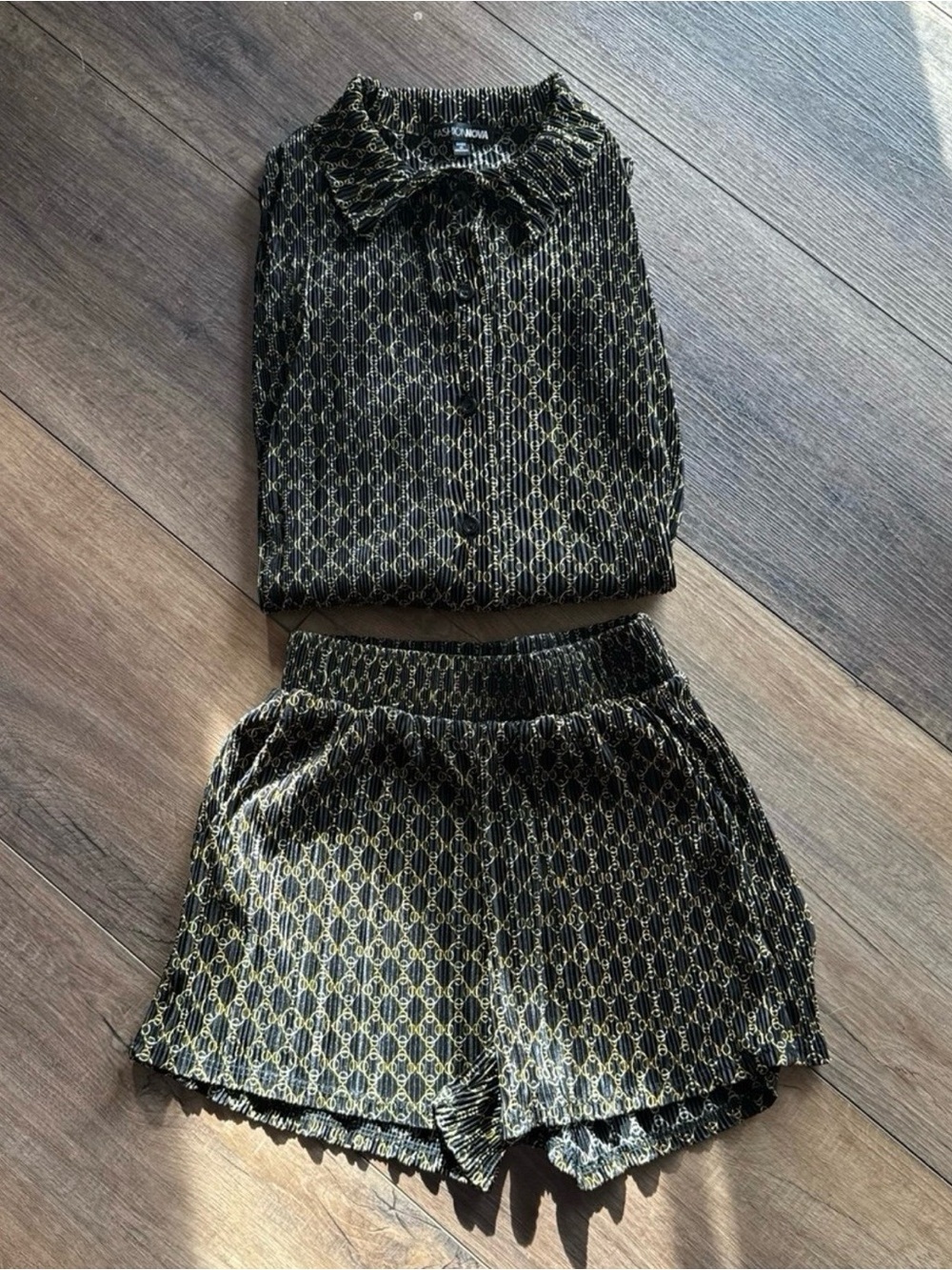 Women’s Fashion Nova 2 Piece Pajama Set
